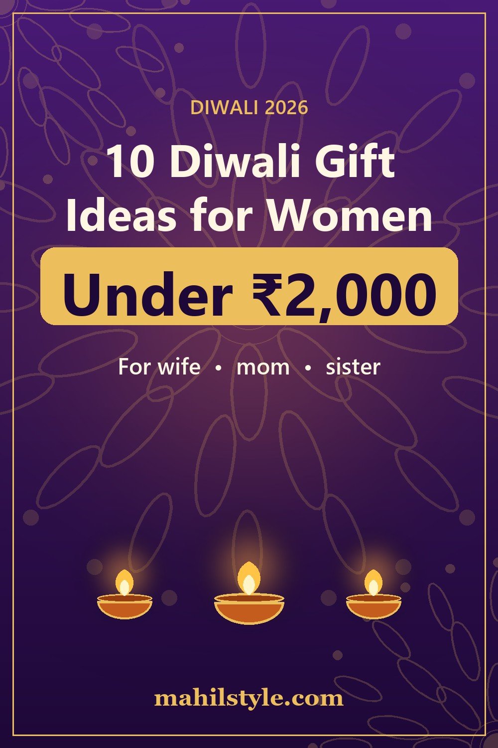 10 Diwali gift ideas for women under ₹2,000 - Mahil Style